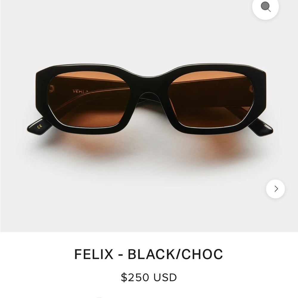 Vehla Black Sunglasses with Case